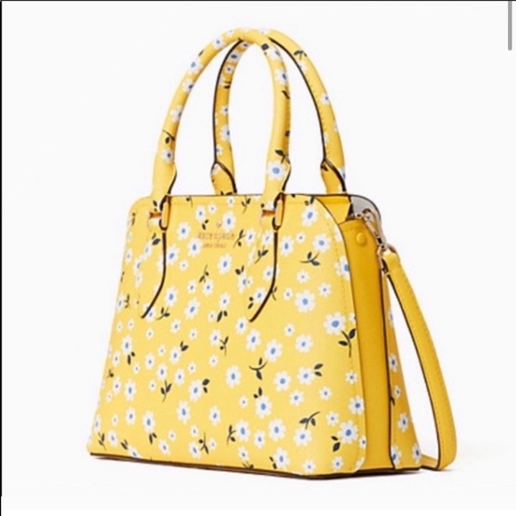 Kate Spade Small Darcy Fleurette Floral Sa… - Picture 2 of 9
